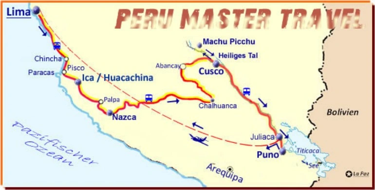 perumastertravel 15tage bis puno